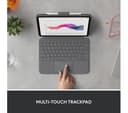 Logitech Combo Touch iPad Keyboard Case Grey thumbnail 7