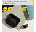 JABRA Elite 10 Wireless Bluetooth Noise-Cancelling Earbuds - Gloss Black thumbnail 9