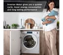 HOOVER H-WASH 300 PRO HBWOS 69TMCE-80 Integrated 9 kg 1600 Spin Washing Machine thumbnail 6