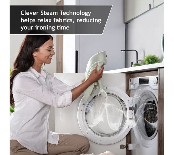 HOOVER H-WASH 300 PRO HBWOS 69TMCE-80 Integrated 9 kg 1600 Spin Washing Machine - Image 7