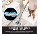 SHARK Steam & Scrub S8201UK Steam Mop - White thumbnail 3