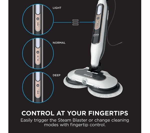 SHARK Steam & Scrub S8201UK Steam Mop - White - Image 6