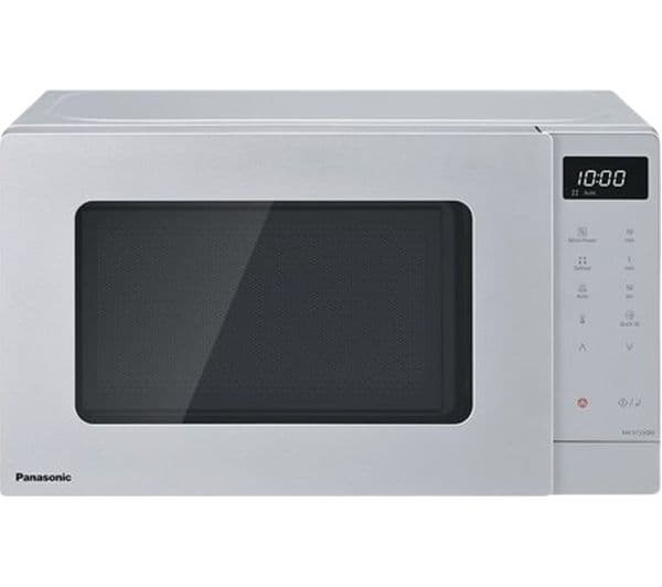 PANASONIC NN-ST23QMBPQ Compact Solo Microwave - Silver - Image 1