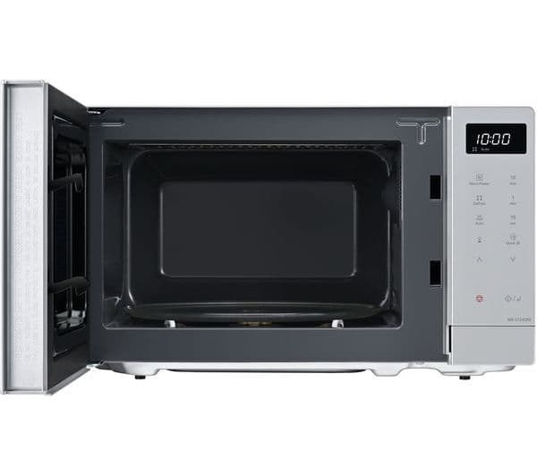 PANASONIC NN-ST23QMBPQ Compact Solo Microwave - Silver - Image 2