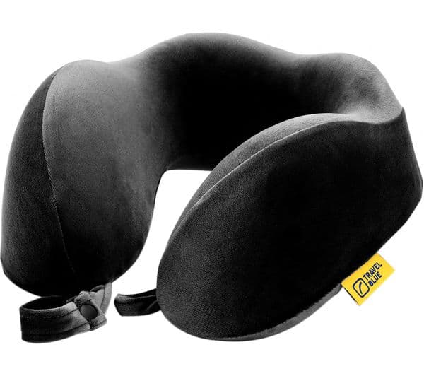 TRAVEL BLUE Tranquillity Memory Foam Travel Neck Pillow - Grey - Image 1