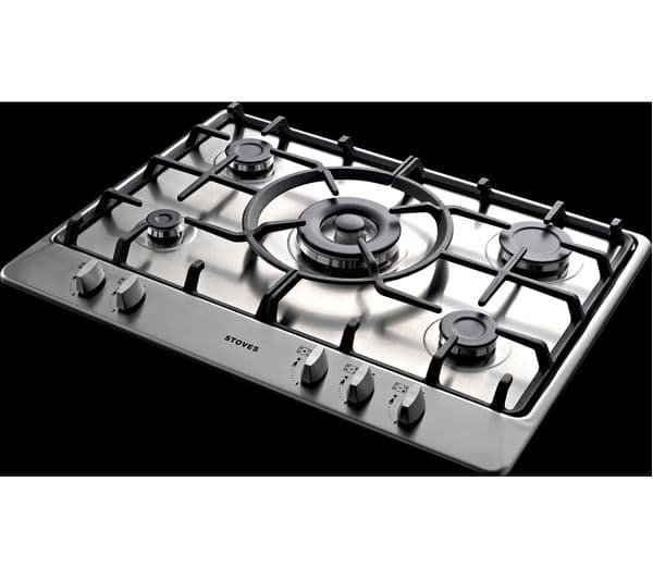 STOVES ST SGH700C BLK Gas Hob - Black - Image 2
