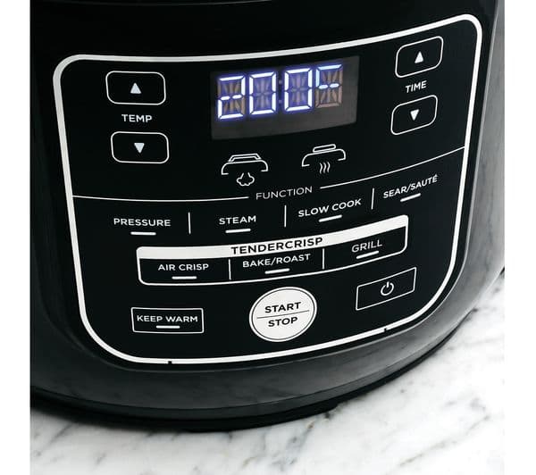 Ninja Foodi OP300UK Multi Pressure Cooker & Air Fryer - Black - Image 3