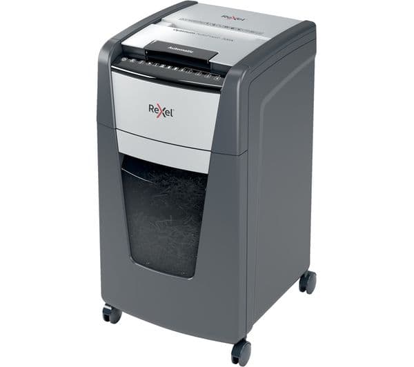 REXEL Optimum AutoFeed+ 300X Cross Cut Paper Shredder - Image 9