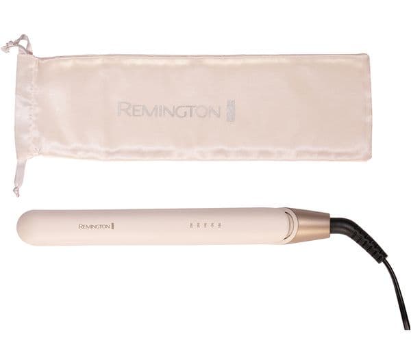 REMINGTON Shea Soft S4740 Hair Straightener - Cream - Image 1