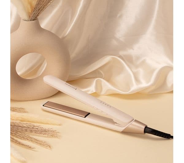 REMINGTON Shea Soft S4740 Hair Straightener - Cream - Image 3