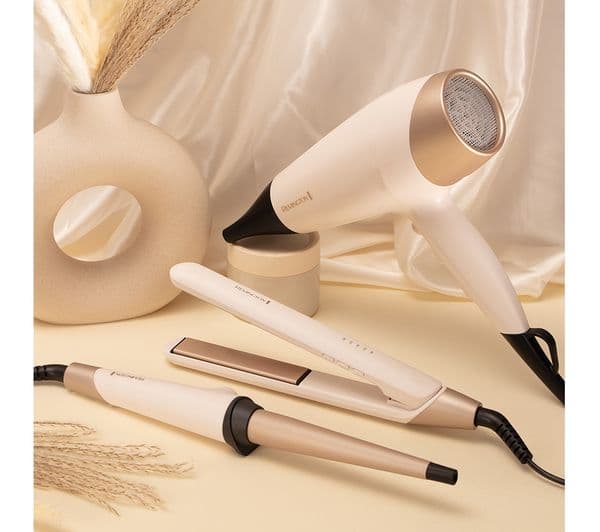 REMINGTON Shea Soft S4740 Hair Straightener - Cream - Image 8