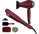 REVAMP Forever Love Hair Dryer & Straightener Gift Set - Deep Merlot thumbnail 1