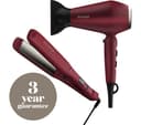 REVAMP Forever Love Hair Dryer & Straightener Gift Set - Deep Merlot thumbnail 7