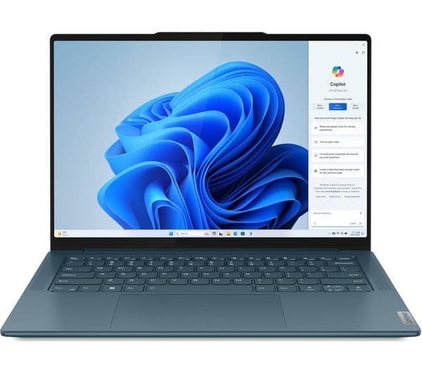 LENOVO Yoga Pro 7 14" Laptop - Intel® Core™ Ultra 9, 1 TB SSD, Teal - Image 1