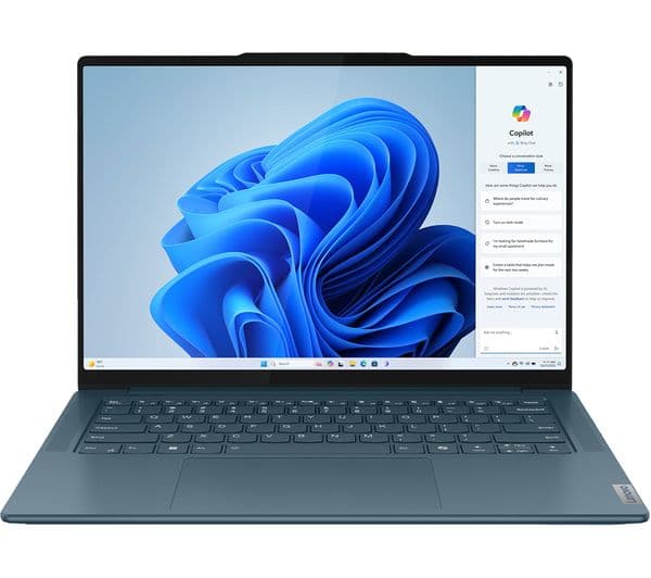 LENOVO Yoga Pro 7 14" Laptop - Intel® Core™ Ultra 9, 1 TB SSD, Teal - Image 2