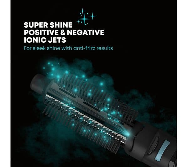 REVAMP Ionic Airstyle 6-in-1 Air Styler - Black - Image 3