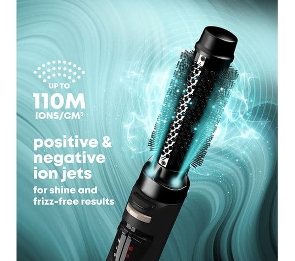 REVAMP Ionic Airstyle 6-in-1 Air Styler - Black - Image 10