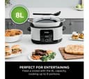 Ninja Foodi PossibleCooker MC1001UKWH 8-in-1 Slow Cooker - White thumbnail 2