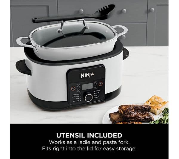 Ninja Foodi PossibleCooker MC1001UKWH 8-in-1 Slow Cooker - White - Image 6