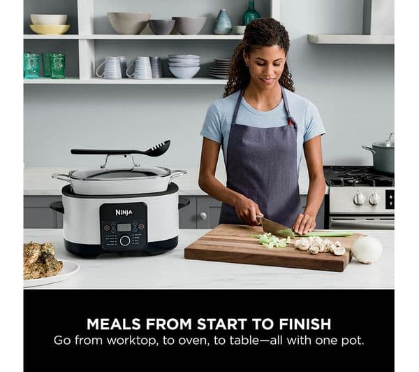 Ninja Foodi PossibleCooker MC1001UKWH 8-in-1 Slow Cooker - White - Image 9