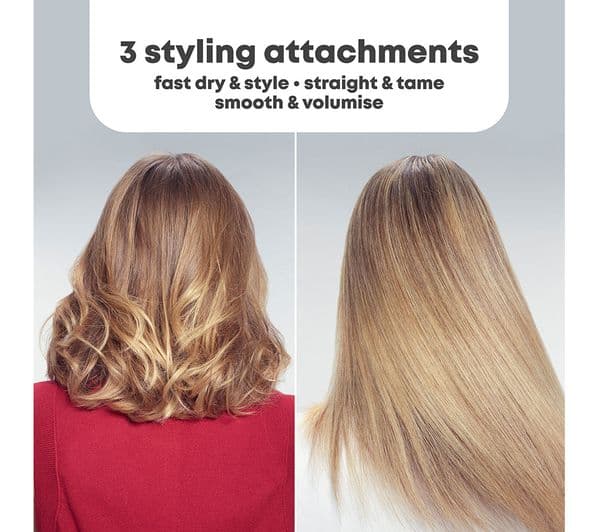 REVAMP HydroShine Air Compact 3-in-1 Pro Styler - Black - Image 2