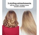 REVAMP HydroShine Air Compact 3-in-1 Pro Styler - Black thumbnail 2