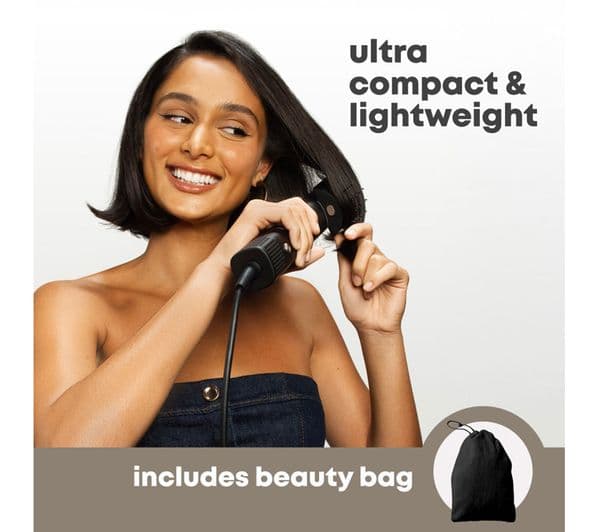 REVAMP HydroShine Air Compact 3-in-1 Pro Styler - Black - Image 7
