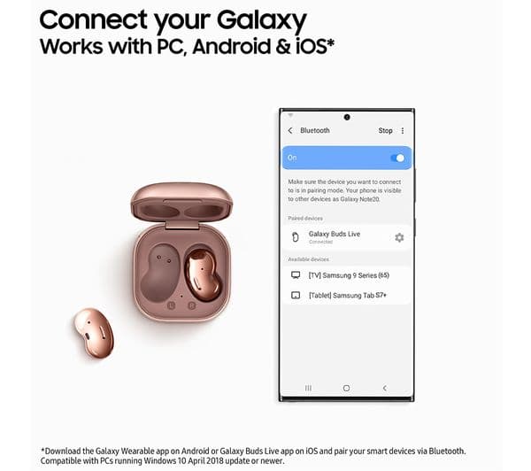 SAMSUNG Galaxy Buds Live - Mystic Black - Image 5