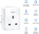 TP-Link Tapo P100 Mini Smart Socket White thumbnail 3