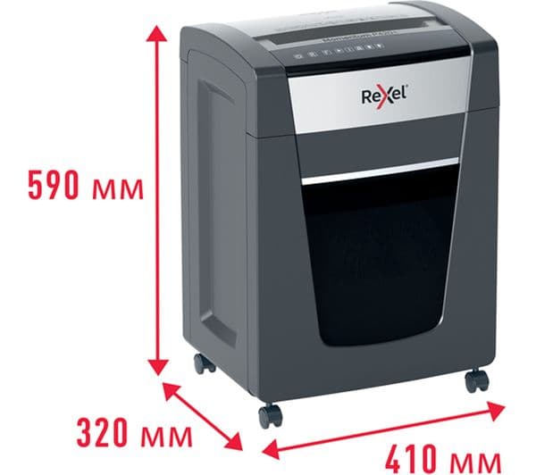 REXEL Momentum P420+ Cross Cut Paper Shredder - Image 5