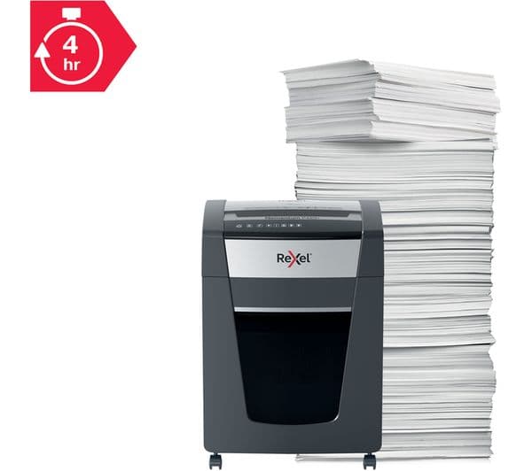 REXEL Momentum P420+ Cross Cut Paper Shredder - Image 7