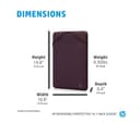 HP Reversible 14.1" Laptop Sleeve Mauve thumbnail 5