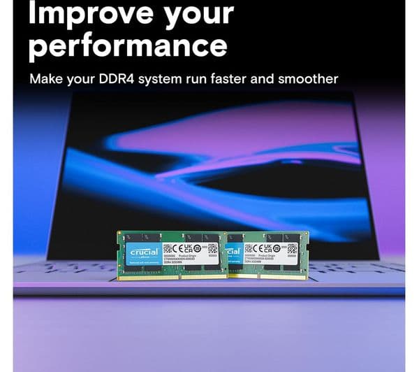 CRUCIAL DDR4 3200 MHz Laptop RAM - 8 GB - Image 3