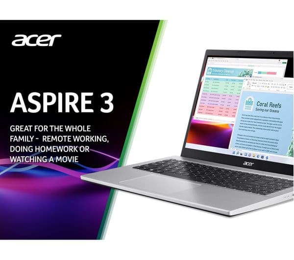 Acer Aspire 3 15.6" Laptop - Intel® Core™ i5, 512 GB SSD, Silver - Image 4