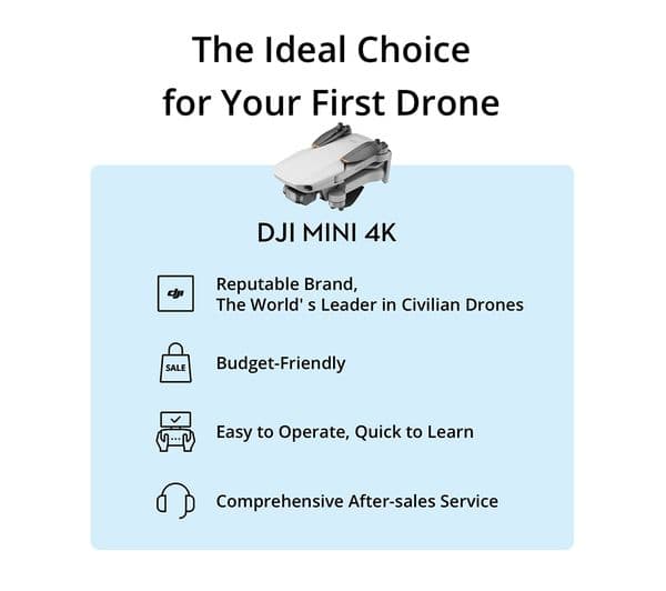 DJI Mini 4K Drone - Grey - Image 6