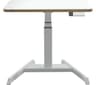 LEITZ Ergo Small Electric Sit Standing Desk - White