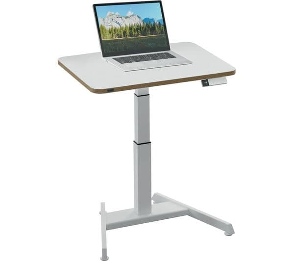 LEITZ Ergo Small Electric Sit Standing Desk - White - Image 2