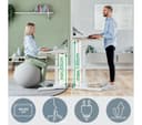 LEITZ Ergo Small Electric Sit Standing Desk - White thumbnail 6