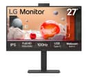 LG 27BA850-B.AEK 27 Inch Full HD IPS Monitor 100Hz USB-C 90W Webcam - Black thumbnail 1