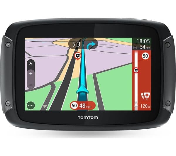 TOMTOM Rider 500 Motorcycle 4.3" Sat Nav - Full Europe Maps - Image 6