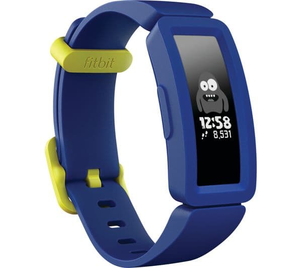 FITBIT Ace 2 Kid's Fitness Tracker - Blue & Yellow, Universal - Image 1