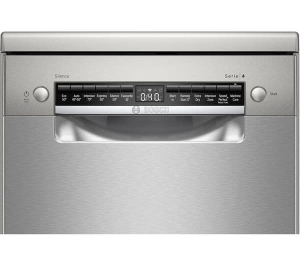 BOSCH Series 4 SPS4HKI45G Slimline WiFi-enabled Dishwasher - Stainless Steel - Image 3