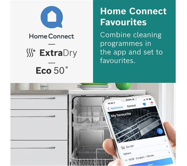 BOSCH Series 4 SPS4HKI45G Slimline WiFi-enabled Dishwasher - Stainless Steel - Image 8
