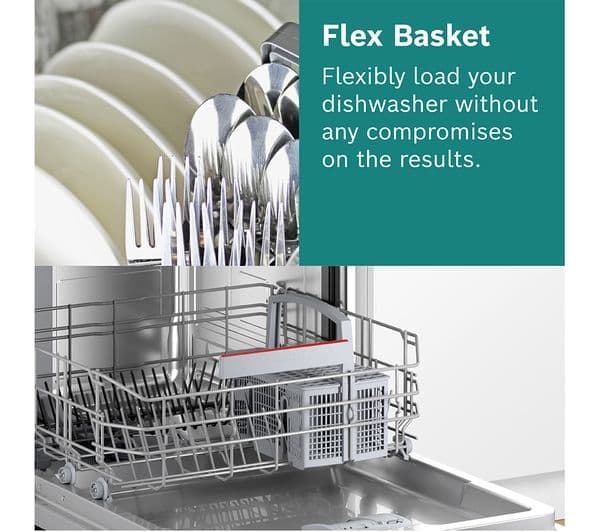 BOSCH Series 4 SPS4HKI45G Slimline WiFi-enabled Dishwasher - Stainless Steel - Image 9