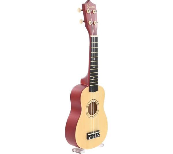 ENCORE EUK10N Acoustic Ukulele - Natural - Image 6