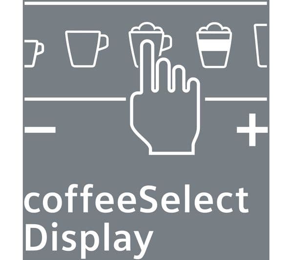 SIEMENS TE651209GB EQ6 S100 Bean to Cup Coffee Machine - Titanium - Image 8