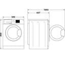 HOTPOINT Anti-Stain NSWR 946 BS UK 9 kg 1400 Spin Washing Machine - Black thumbnail 10