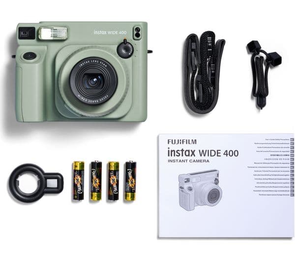 Instax Wide 400 Instant Camera Sage Green - Image 6