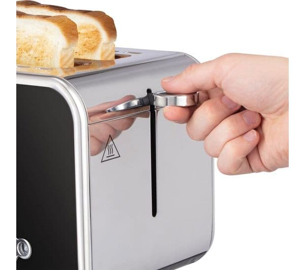 RUSSELL HOBBS Distinctions 2-Slice Toaster - Black - Image 4