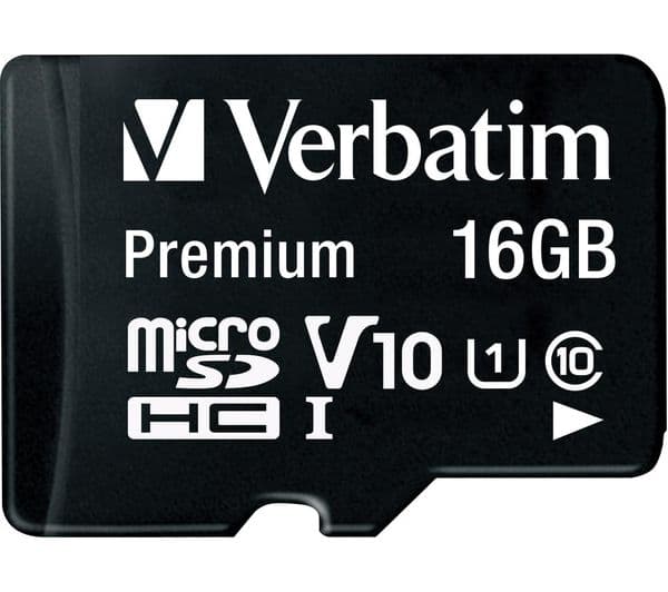 Verbatim Premium 16GB microSDHC U1 Class 10 - Image 1